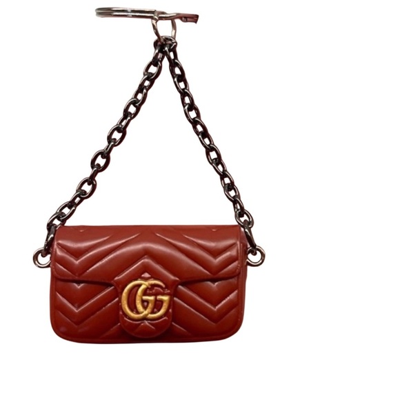 Mini Gucci Fashion Handbag Keychain with Box - Picture 3 of 3